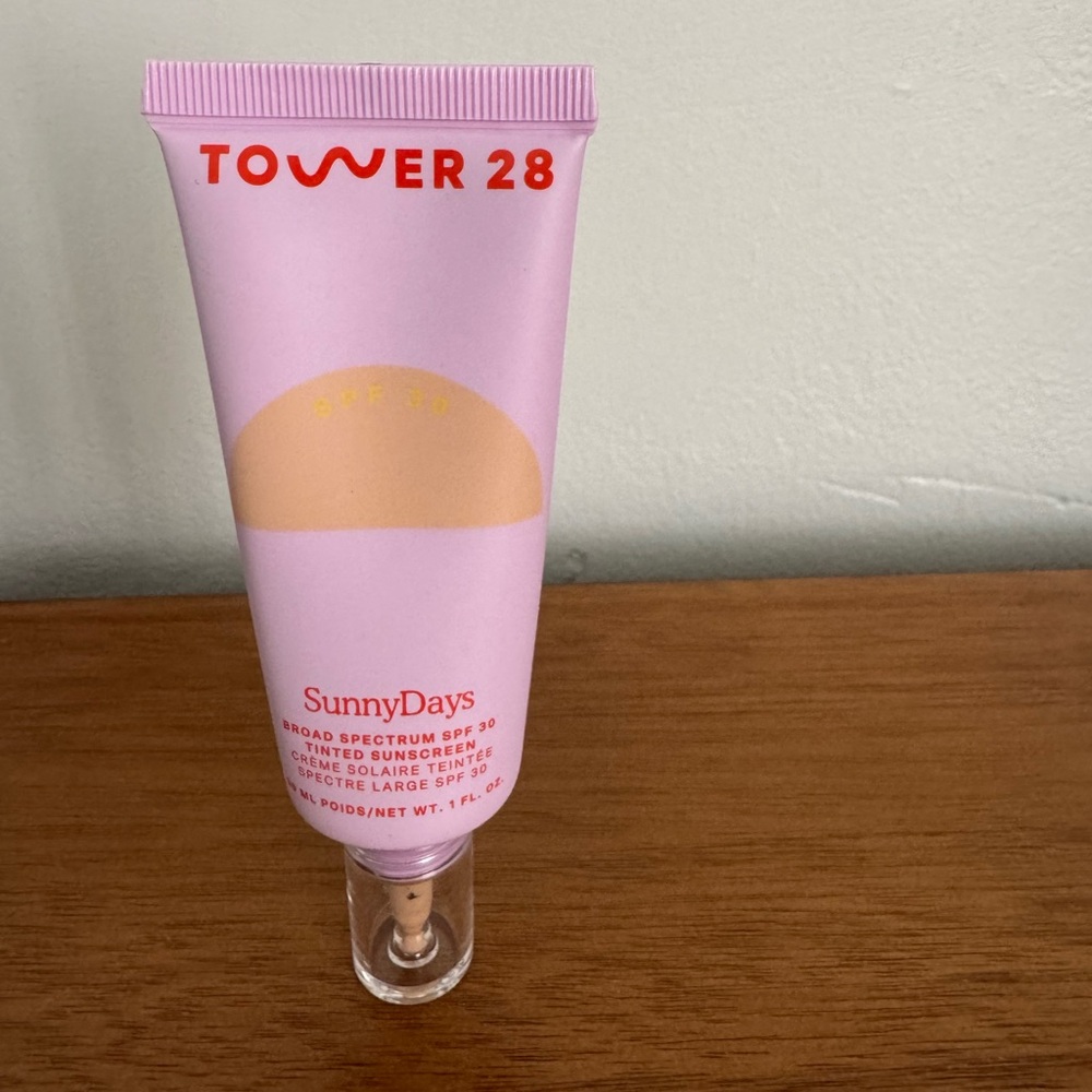 Tower 28 SunnyDays SPF 30 Tinted Sunscreen, Melrose, unopened.